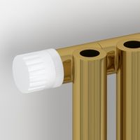 Отопительный радиатор Сунержа Эстет-0 EU50 левый 500х135 3 секции Золото арт-03-0320-5003 — фото 2, Радиаторы отопления