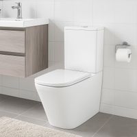 Унитаз-компакт Azario Terra 610х365х835 напольный, безободковый, система смыва "Скрытое торнадо", в комплекте с быстросъемным сиденьем микролифт арт-AZ-6003-A — фото 11, Напольные унитазы