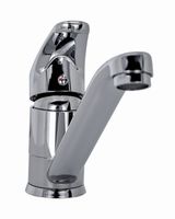 OneLife смеситель для кухни однорычажный полимерный, хром арт-P01-000cr — фото 3, Смесители для кухни