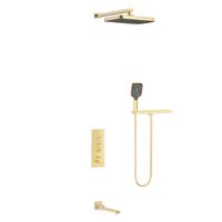 Товар: Душевой комплект встраиваемый, термостатический, 3 режима, брашированное золото арт-VSFW-431T1RBG - фото 1 Душевой комплект встраиваемый, термостатический, 3 режима, брашированное золото арт-VSFW-431T1RBG — фото 1, Встраиваемые душевые комплекты