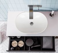 Товар: SAPPHIRE Раковина врезная на столешницу 600х400х150 SP33 - фото 3 SAPPHIRE Раковина врезная на столешницу 600х400х150 SP33 — фото 3, Раковины встраиваемые сверху