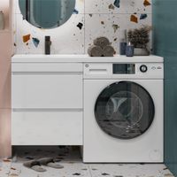 Тумба под раковину VIGO Urban 600 подвесная белый арт-043 — фото 2, Тумбы под раковину