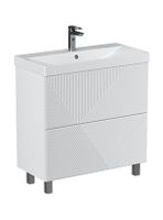 Тумба под раковину VELVEX Edge 700-0-2 (9696) белый глянец tn.EDG.9696.70.2Y белый глянец — фото 1, Тумбы под раковину