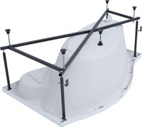 Акриловая ванна Aquanet Palma 170x90/60 L (с каркасом) 00205737 — фото 11, Акриловые ванны