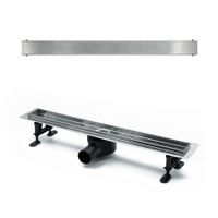 Товар: К-т водоотводящий желоб DP20-700 из нержавеющей стали + Декор. вставка/ Основа под плитку PG20-700 арт-DP20700-PG20700 - фото 6 К-т водоотводящий желоб DP20-700 из нержавеющей стали + Декор. вставка/ Основа под плитку PG20-700 арт-DP20700-PG20700 — фото 6, Душевые лотки