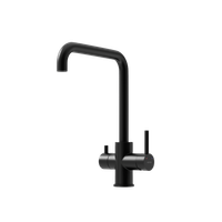 Смеситель для кухни SANCOS Vela с возможностью подключения фильтра для воды, цвет черный матовый, арт. SC4013MB — фото 1, Смесители для кухни