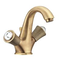 Смеситель для раковины Fiore VENERE SKY (SWAROVSKI®) , бронза арт-13ZZ0623 — фото 1, Смесители для раковины