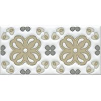 STG\A616\16000 Декор Клемансо орнамент 7,4х15 (40шт) STG\A616\16000 — фото 1, Декоративные элементы