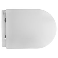 Унитаз подвесной AZARIO Porta 520х360х375 безободковый, быстросъемное сиденье микролифт арт-AZ-0064 — фото 6, Подвесные унитазы