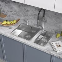 Товар: Кухонная мойка Reflexion Iseo RX2250GD брашированное золото - фото 132 Кухонная мойка Reflexion Iseo RX2250GD брашированное золото — фото 132, Кухонные мойки