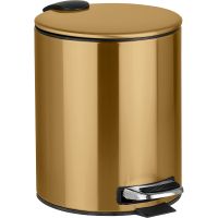 SABLO Ведро с лифтом 5 л золото матовое BEMETA арт-160315010 — фото 1, Мусорные ведра
