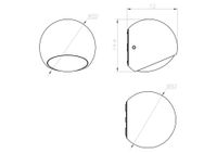 Товар: Настенный светильник (бра) Outdoor O032WL-L3B3K - фото 5 Настенный светильник (бра) Outdoor O032WL-L3B3K — фото 5, Уличное освещение