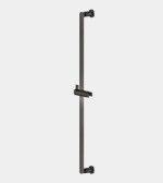 Штанга для душа, Gessi, Inciso, длина штанги, мм-800, держатель ручного душа-есть, цвет-Black Metal Brushed PVD арт-58144.707 — фото 1, Штанги для душа