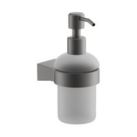 Дозатор жидкого мыла BELZ , оружейная сталь арт-B91227 — фото 1, Дозаторы