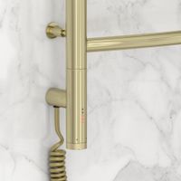 Полотенцесушитель электрический Сунержа Галант 3.0 1000х600 МЭМ левый Шампань арт-020-5800-1060 — фото 2, Электрические полотенцесушители