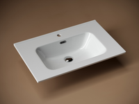 Умывальник накладной прямоугольный Element 710x465x180мм — фото 1, Раковины накладные