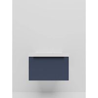 Тумба под раковину подвесная La Fenice SIMPLA , синяя арт-FNC-01-SIM-BG-60 — фото 3, Тумбы под раковину