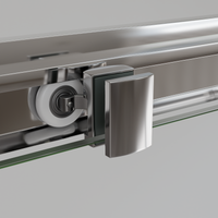 Душевой уголок RGW PA-045 1000x800, профиль хром,стекло прозрачное, арт-350804508-11 — фото 4, Прямоугольные душевые уголки