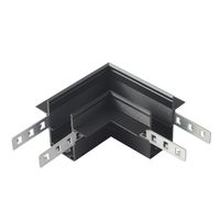 Соединитель для магнитного встраиваемого шинопровода для ГКЛ12,5 мм угловой арт-CLT 0.223 11 BL — фото 2, Шинопроводы