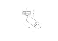 Товар: Трековый светильник Technical TR028-3-GU10-MG - фото 4 Трековый светильник Technical TR028-3-GU10-MG — фото 4, Трековые светильники