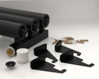 Отопительный радиатор Сунержа Кумир-0 EU50 левый 300х680 10 секций Матовый чёрный арт-31-0350-3010 — фото 3, Радиаторы отопления