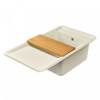 Мойка для кухни Беллис 87 870x510x250 мм, прямоуг., жемчуг 1A724832BS240 — фото 4, Кухонные мойки