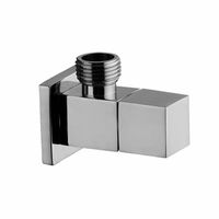 Вентиль, Fima Carlo Frattini, Complementi Bagno, 1/2 x 1/2, хромированный арт-F195CR — фото 1, Комплектующие для туалета