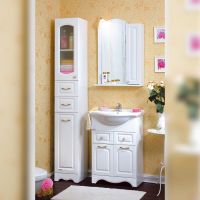 Товар: Комплект мебели для ванной Бриклаер АННА 60R, белый - фото 1 Комплект мебели для ванной Бриклаер АННА 60R, белый — фото 1, Комплекты мебели для ванной