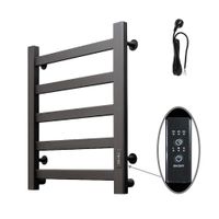 Полотенцесушитель Диана Пэк сп 1 60х40 Al черный арт-ПэкДиана1/6040Alчерн — фото 1, Электрические полотенцесушители