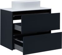 Тумба под раковину Allen Brau Activity 80 1.34004.AM антрацит матовый/черный браш — фото 10, Тумбы под раковину