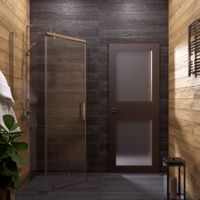 ДШ "Дека-Хром", 100х100, пятиуг., (2 места) арт-Щ0000056789 — фото 3, Душевые уголки трапеция