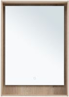 Товар: Зеркало Aquanet Милан 60 дуб светлый арт-00336403 - фото 2 Зеркало Aquanet Милан 60 дуб светлый арт-00336403 — фото 2, Зеркала в ванную комнату