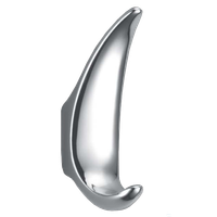Крючок COLOMBO DESIGN MELO одинарный цвет хром арт-RA17 — фото 3, Крючки для полотенец