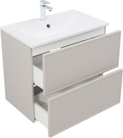 Тумба под раковину Aquanet Арт 75 бежевый арт-00343967 — фото 2, Тумбы под раковину