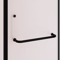 Душевой уголок RGW PA-081B 100x100, профиль черный, стекло матовое/6 мм, арт-35088100-24 — фото 6, Душевые уголки трапеция