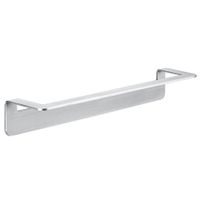 Полотенцедержатель COLOMBO DESIGN OVER B7009 широкий цвет нержавеющая сталь — фото 1, Полотенцедержатели