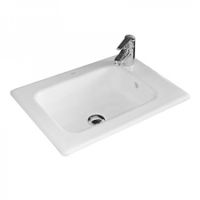 DEBBA UNIK Мебельная раковина 50, белая, ROCA 732799J00Y — фото 1, Раковины встраиваемые сверху