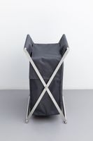 Корзина для белья Allen Brau Priority сталь/серый арт-00312046 — фото 2, Корзины для белья