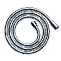Шланг для душа, Hansgrohe, Sensoflex, длина шланга, мм-2000, материал-металл, с покрытием anti-microbial, конические гайки с обеих сторон, упорный подшипник со стороны душа, стандарт подвода воды-1/2", цвет-хром арт-28134000 — фото 1, Душевые шланги