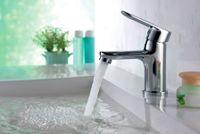 RS32 Смеситель для раковины, монолит.излив 101мм, р/ОД, хром, ROS, RS32-11 — фото 1, Смесители для раковины