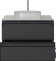 Тумба под раковину Allen Brau Fantasy 120 1.11005.AM 2.0 антрацит матовый — фото 2, Тумбы под раковину