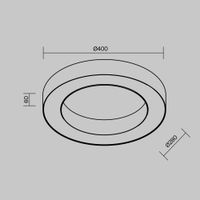 Потолочный светильник Technical C093CL-36W3K-B — фото 2, Подвесные светильники