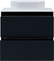 Тумба под раковину Allen Brau Activity 80 1.34004.AM антрацит матовый/черный браш — фото 12, Тумбы под раковину