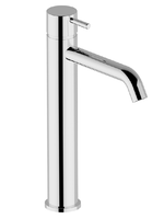 Смеситель для раковины, Cisal, Less New, высокий, тип открывания воды-однорычажный, отверстия для монтажа-1, высота, мм-287, вынос излива, мм-160, цвет-черный матовый арт-LN00354040 — фото 1, Смесители для раковины