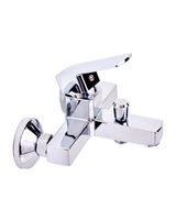 OneLife смеситель для ванны/душа однорычажный полимерный, хром арт-P06-100cr — фото 3, Смеситель для ванны