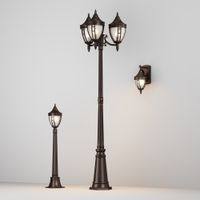 Товар: Настенный светильник (бра) Outdoor O027WL-01B - фото 6 Настенный светильник (бра) Outdoor O027WL-01B — фото 6, Уличное освещение