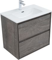 Тумба с раковиной Aquanet Милан 70 цв. дуб рошелье 00340158 — фото 7, Тумбы с раковиной