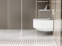 Унитаз ABBER Bequem AC1130 подвесной белый, безободковый, смыв торнадо — фото 3, Подвесные унитазы