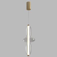 Светильник подвесной арт-QUASAR SP14W LED TRANSPARENT — фото 2, Подвесные светильники