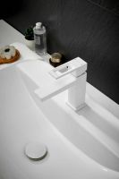 Смеситель для раковины BELZ , белый арт-B10658-8 — фото 9, Смесители для раковины